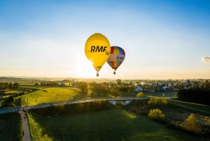 Kraków: Hot Air Balloon Flight with Champagne