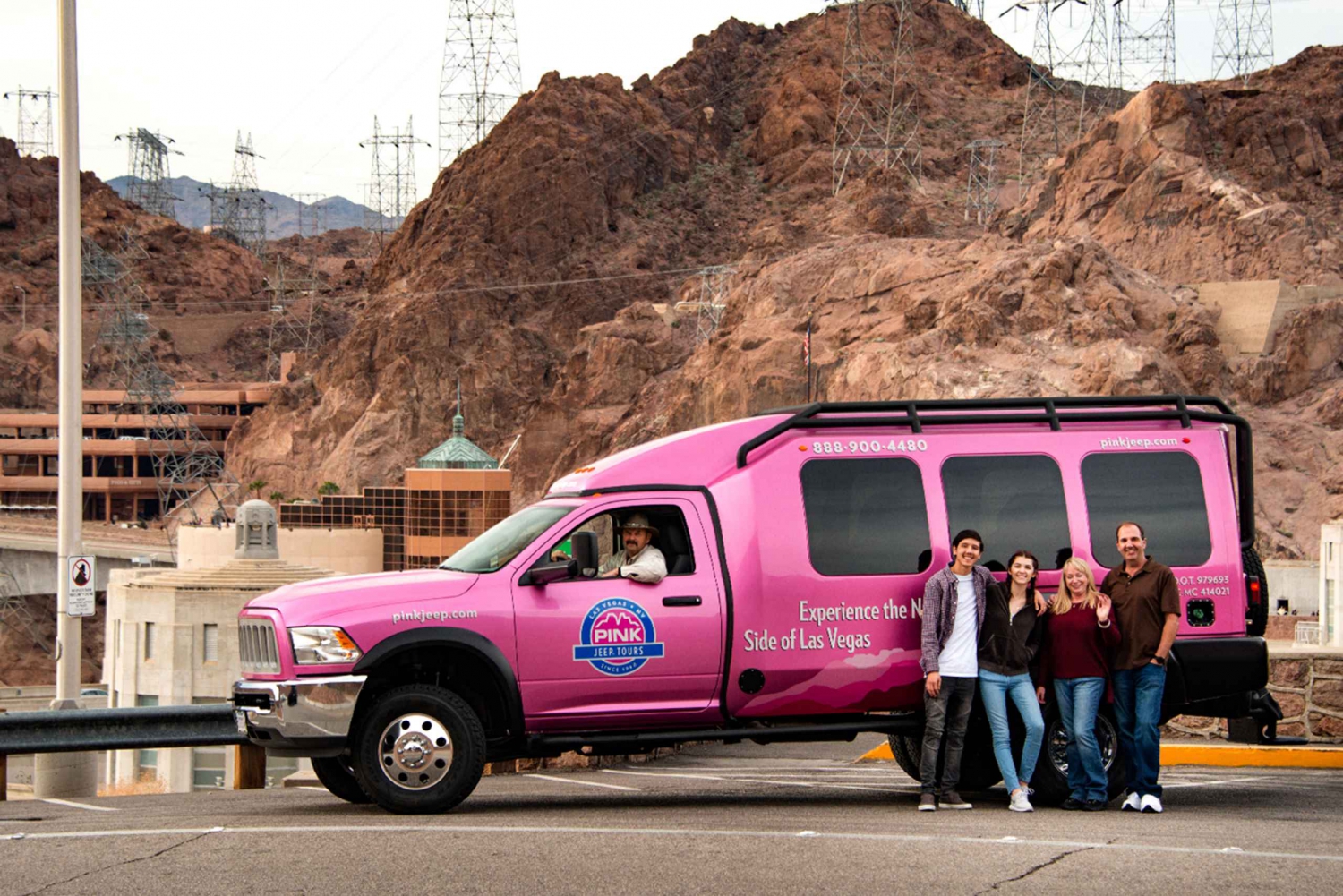 Las Vegas: Hoover Dam-tur og rafting-eventyr