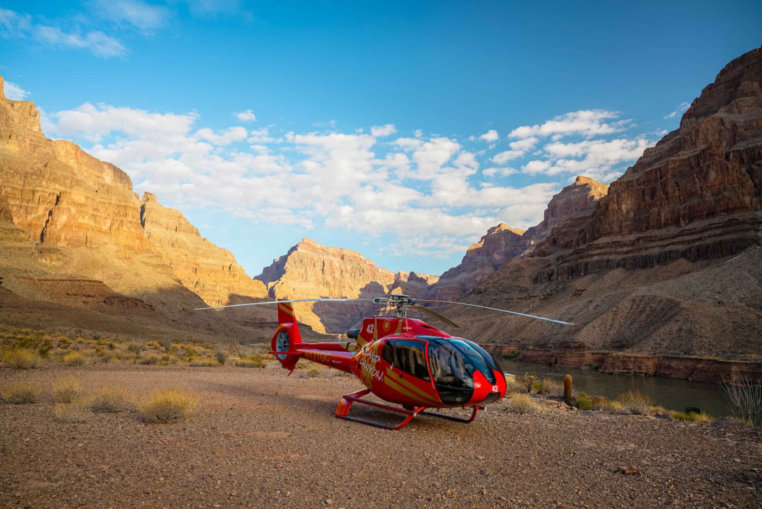 Las Vegasissa: Grand Canyon Helikopteri laskeutumis kierros