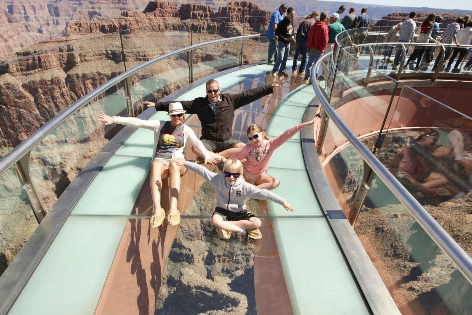 Fra Las Vegas: Dagstur til Grand Canyon West Rim og Hoover Dam