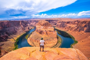 Vegas: Antelope Canyon & Horseshoe Bend Tour på Golden Hour