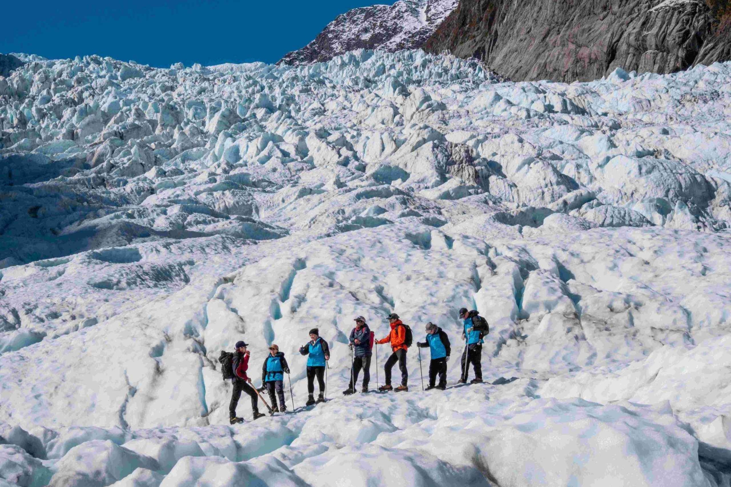 Fox Glacier: Tot 3 uur Wandeling met Helikoptertransfer