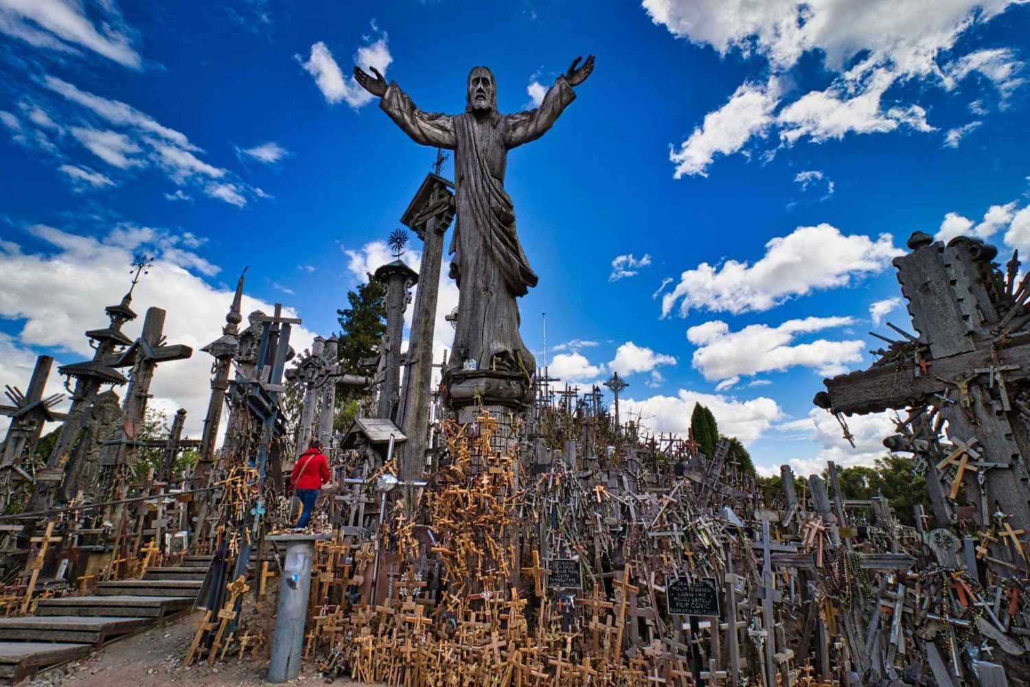 From Riga: Hill of Crosses & Jelgava Highlights