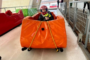 Ryga: przejażdżka bobslejowa i saneczkowa w Siguldzie z transportem z hotelu