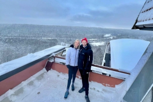 Ryga: przejażdżka bobslejowa i saneczkowa w Siguldzie z transportem z hotelu