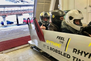 Ryga: przejażdżka bobslejowa i saneczkowa w Siguldzie z transportem z hotelu