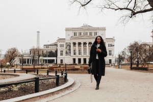 Yksityinen valokuvaus Riikassa 1 h ja vanhankaupungin tutkiminen