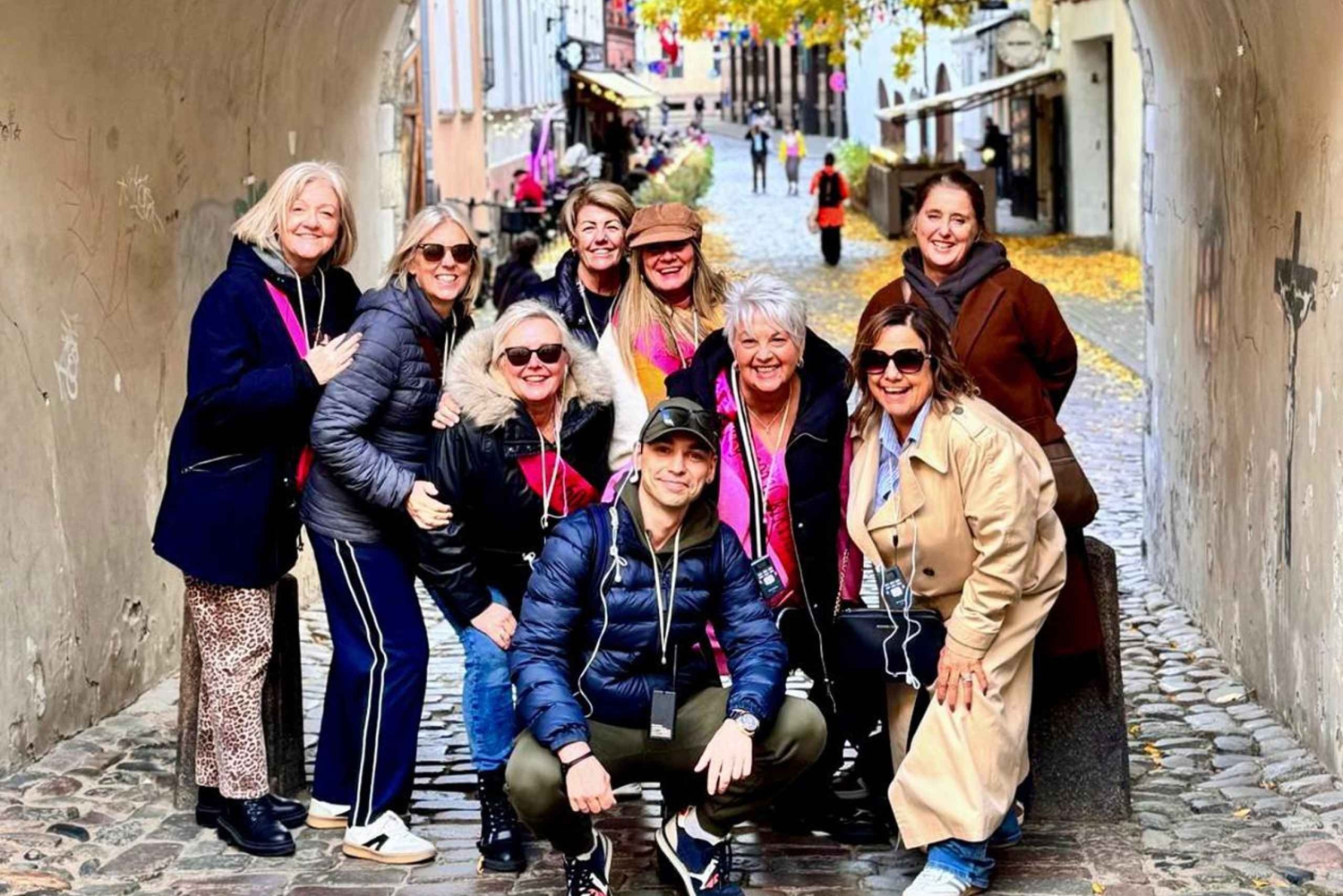 Privat byvandring i den gamle bydel + udsigtsdæk på Livu-pladsen