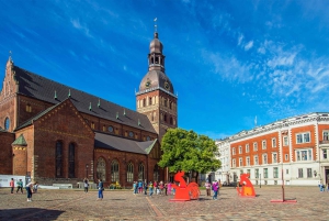 Privéwandeltour door de oude stad + observatiedek op het Livu-plein