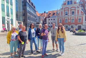 Privéwandeltour door de oude stad + observatiedek op het Livu-plein