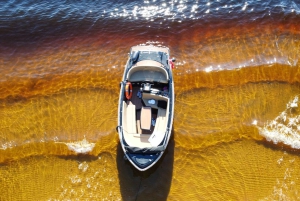 Riga: Private Boat Tour City Canal and Daugava River