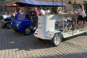 Ryga: Prosecco Bike & Pub Crawl