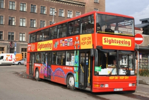 Riga: Red Bus Hop-on-hop-off Grand Tour