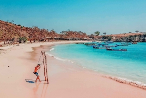 Lombok: praia rosa e ilhas Gili do sudeste