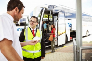 Transfert en bus entre l'aéroport de Gatwick et le centre de Londres