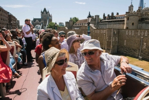London: Big Bus Hop-on Hop-off Tour and River Cruise