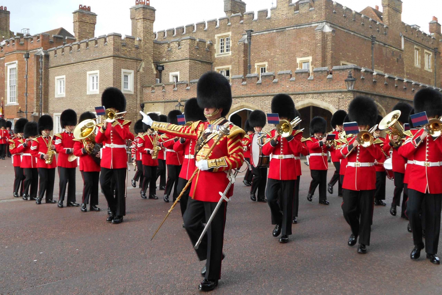London - vaktavlösning Rundvandring vid vaktavlösningen