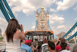 London: Golden Tours Open-Top Hop-on Hop-off Sightseeing Bus