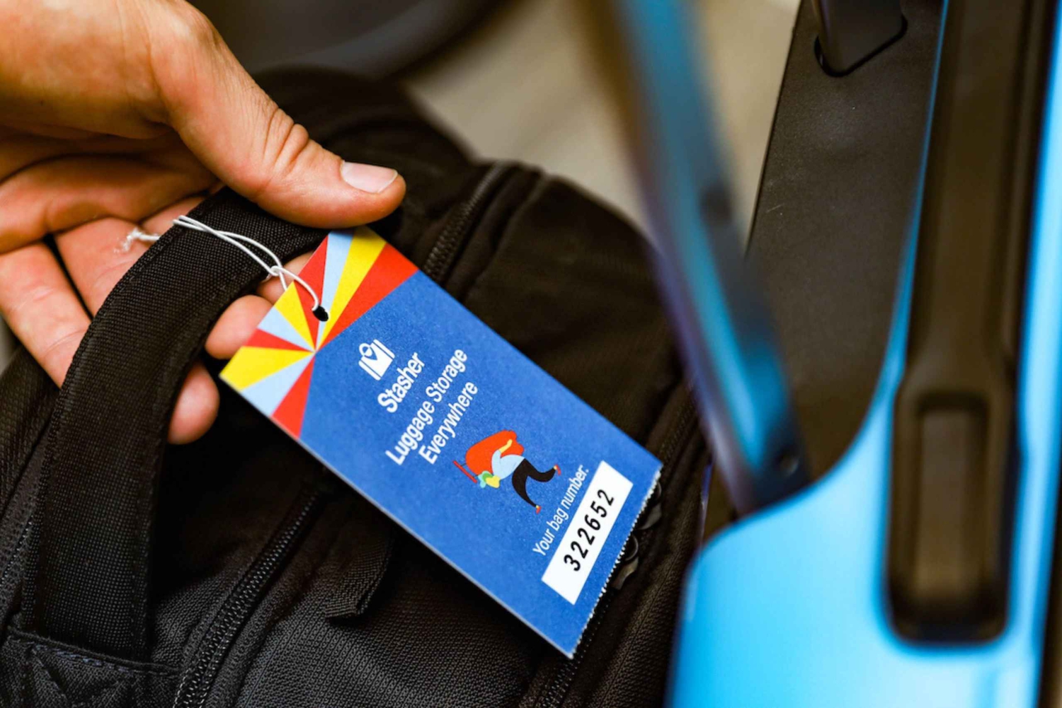 Londra: deposito bagagli vicino alla National Gallery