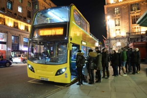 Londra: tour in autobus scoperto di notte per gruppi fino a 10 persone