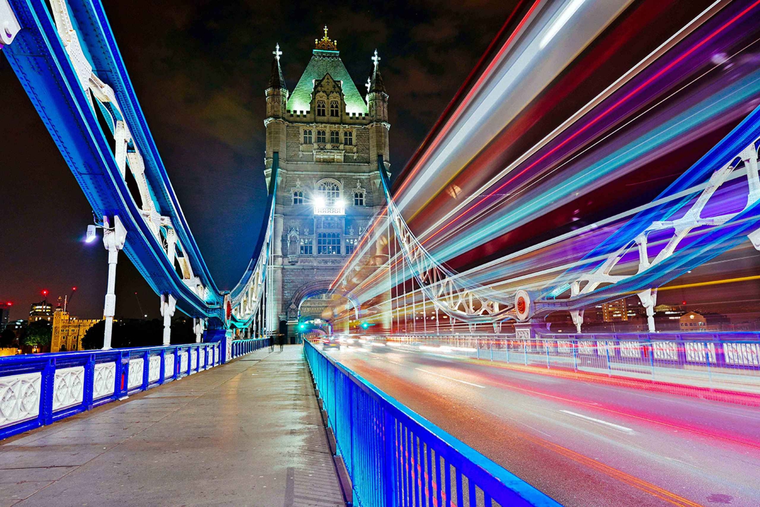Tour fotografico notturno a Londra