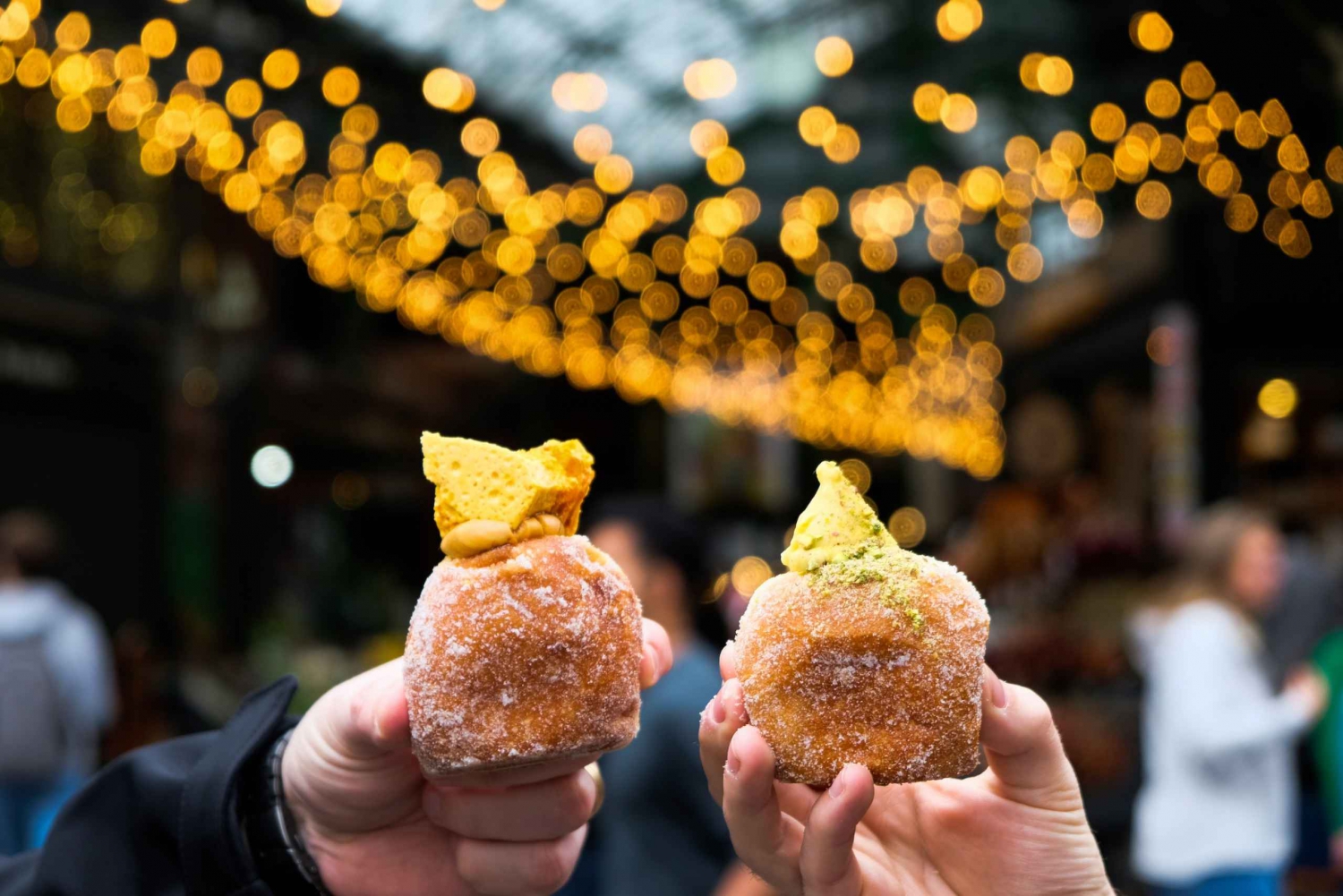 Londres: deliciosa experiência de donuts e chá no Borough Market