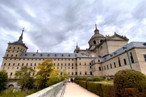 Escorial Monastery and the Valley of the Fallen from Madrid