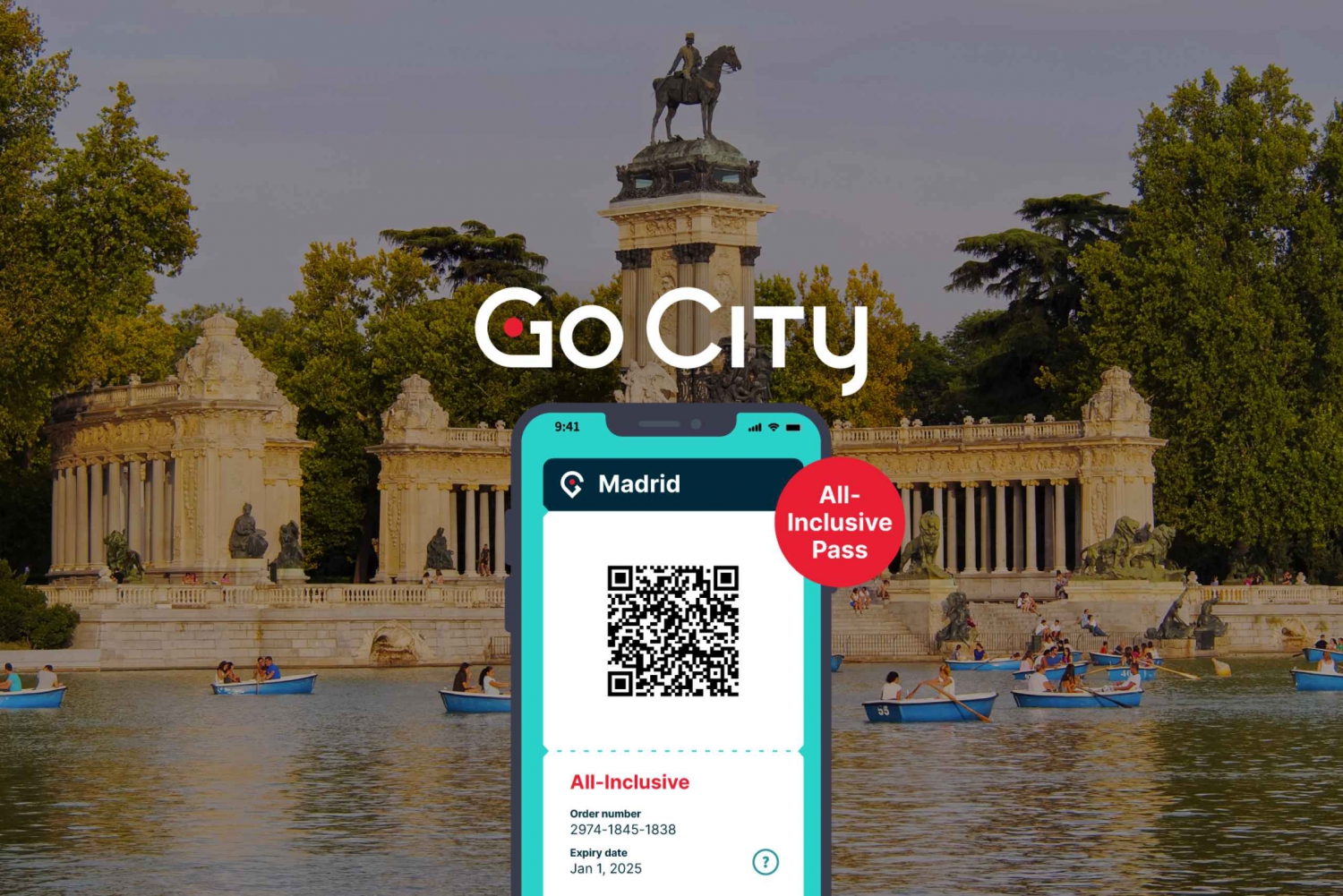 Madrid: Go City All-Inclusive Pass 20+ nähtävyydellä.