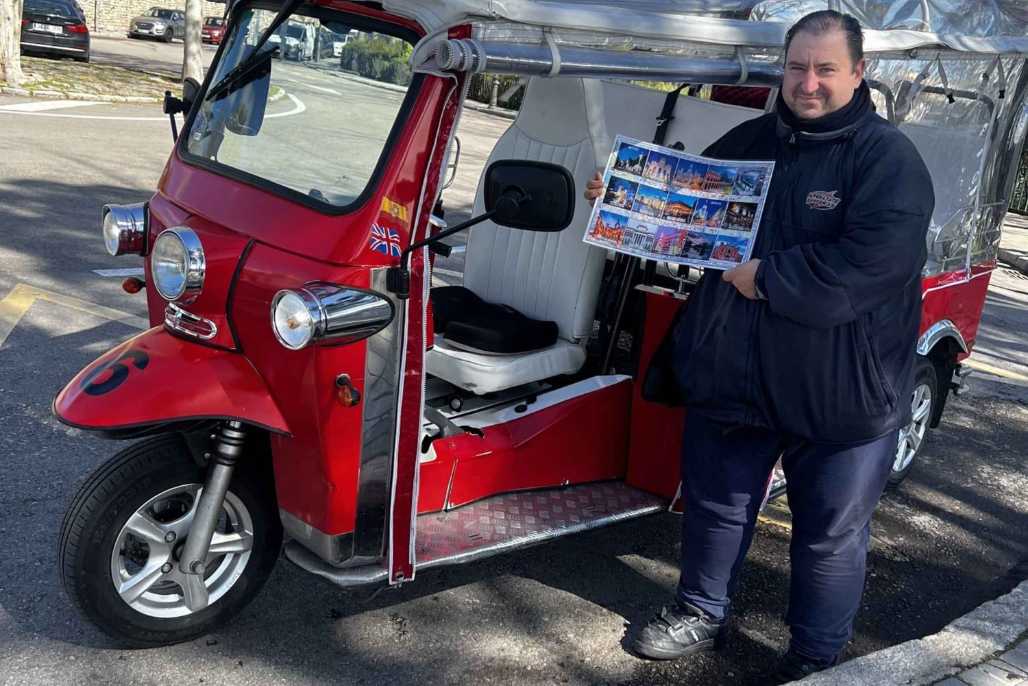 Madrid: Yksityinen tuk tuk -kierros, 2 tuntia