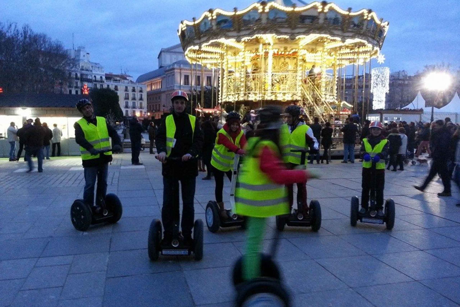 Madrid la nuit : visite en Segway d'une heure