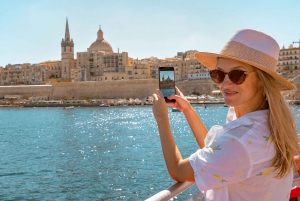 From Sliema: Valletta and the Three Cities Scenic Cruise