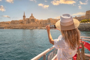 From Sliema: Valletta and the Three Cities Scenic Cruise