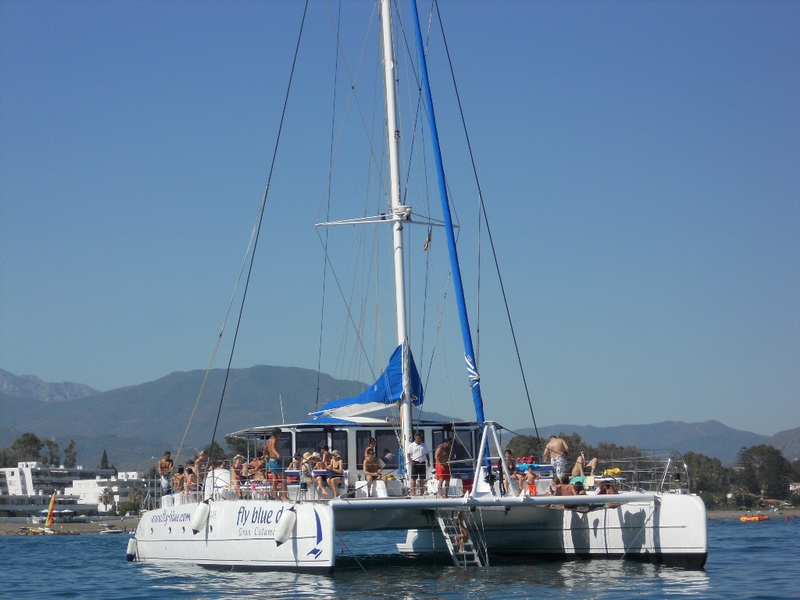 Fly Blue Catamaran