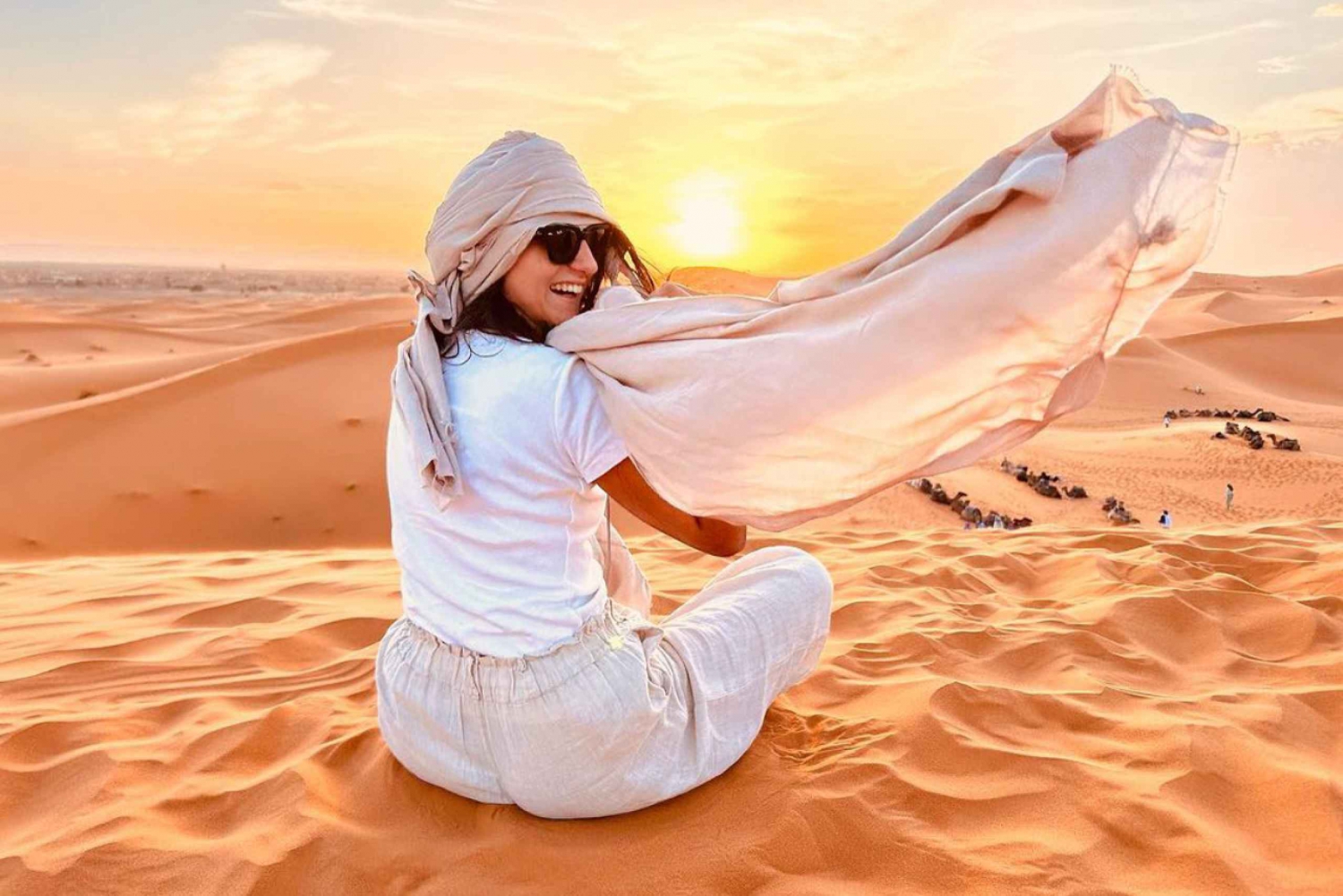 マラケシュ発：メルズーガとサハラ砂漠3日間ツアーをご案内します