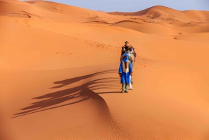 Vanuit Marrakesh/Fez: 3-daagse Merzouga-woestijnreis/luxe/ATV-optie