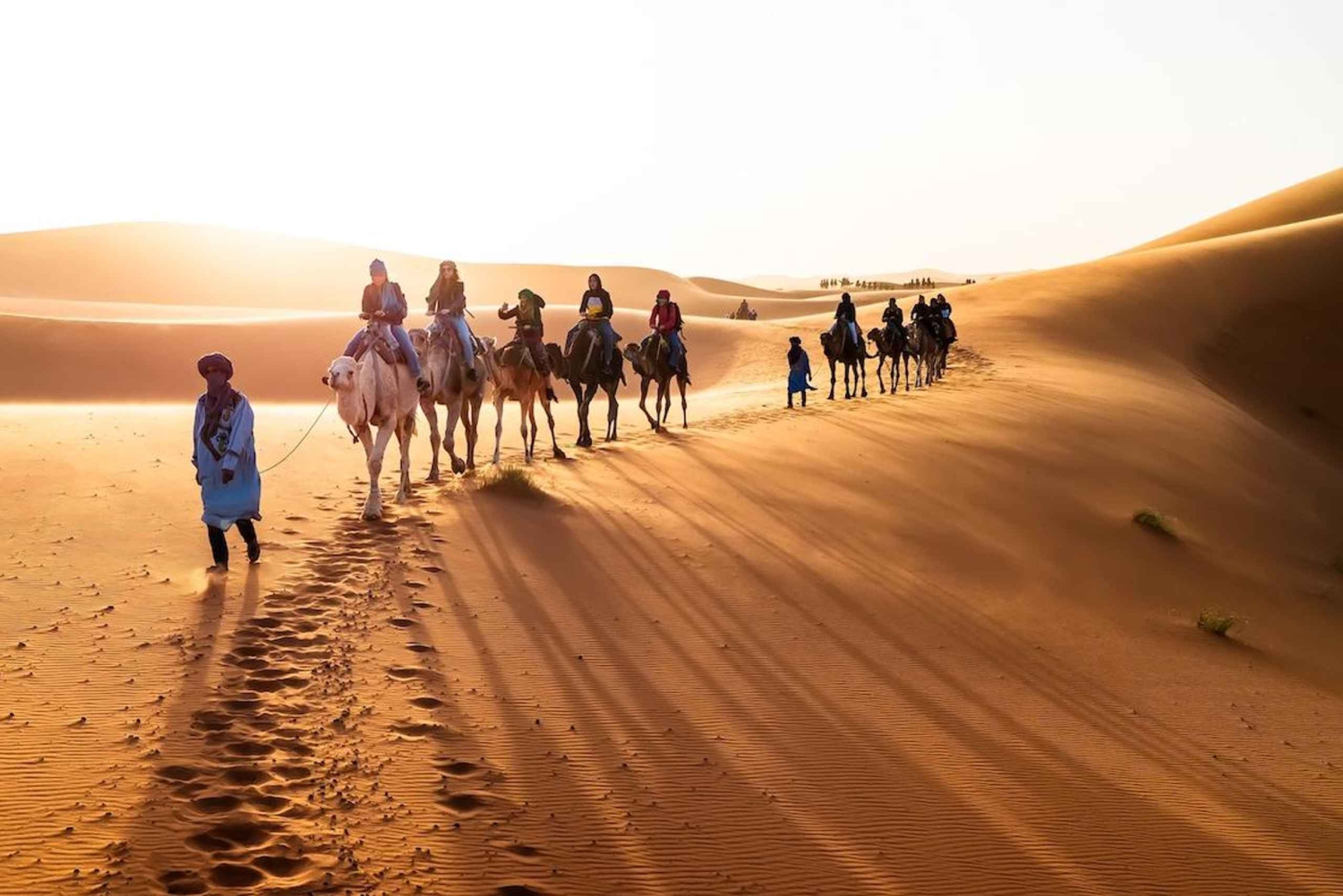 6 päivän seikkailu Marrakechista Chefchaoueniin Merzougan kautta Merzougaan