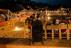 Marrkech: Solnedgång i Agafay-öknen med kamel, middag och show