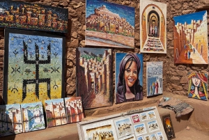 Marrkech: Solnedgång i Agafay-öknen med kamel, middag och show