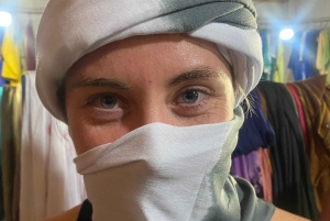 Marrkech: Solnedgång i Agafay-öknen med kamel, middag och show