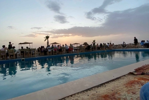 Marrkech: Solnedgång i Agafay-öknen med kamel, middag och show