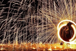 Marrkech: Solnedgång i Agafay-öknen med kamel, middag och show