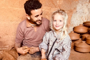 Marrakech: een dag vol natuur, pottenbakken, wandelen en zwemmen
