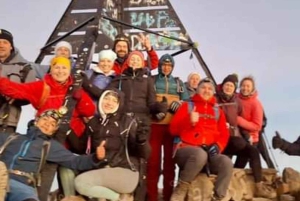 Kombinert tur: 5 dager Toubkal-fjellet og Sahara-tur