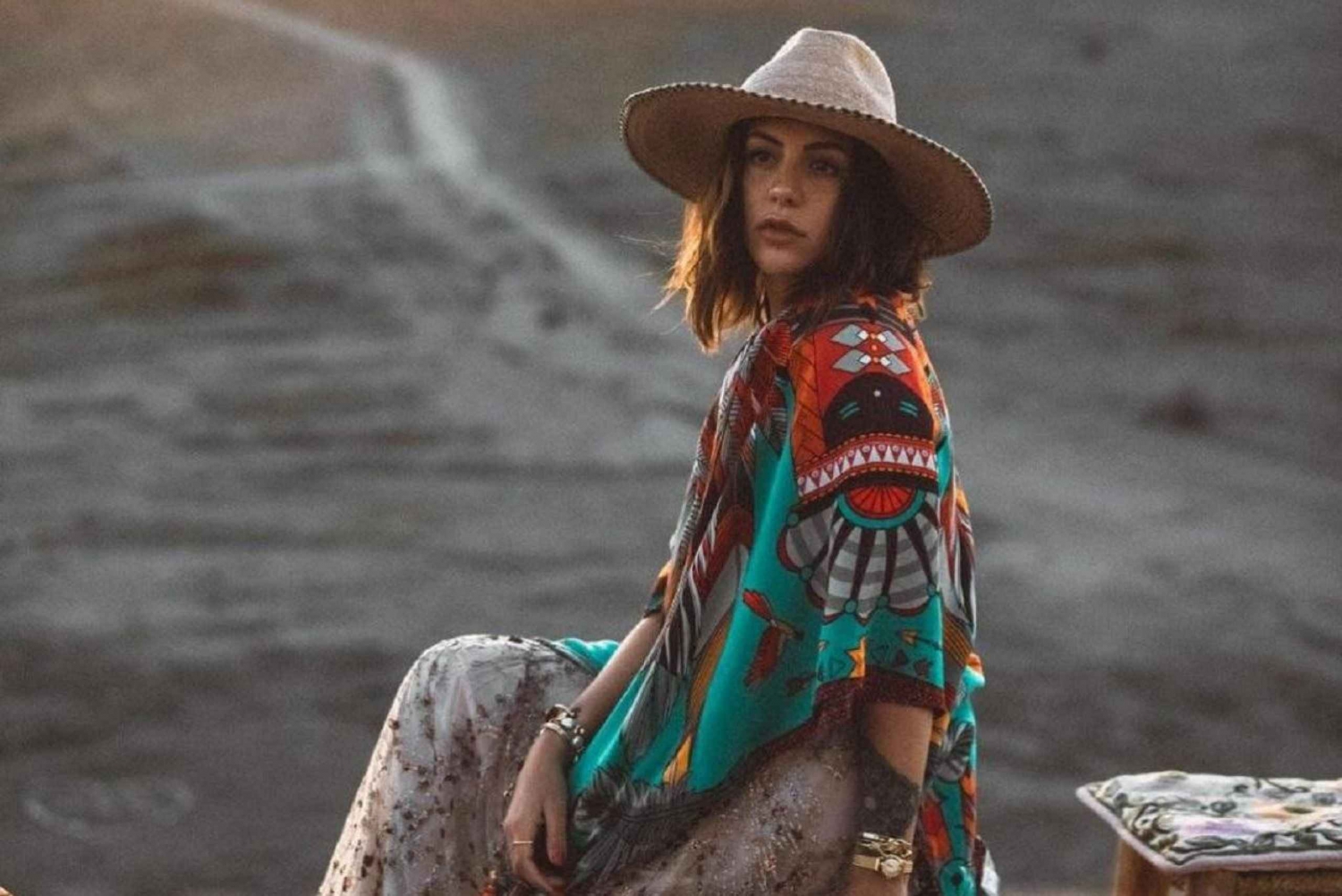 Agafay Tour: Sonnenuntergang, Abendessen, Kamelritt, Quad und Feuershow