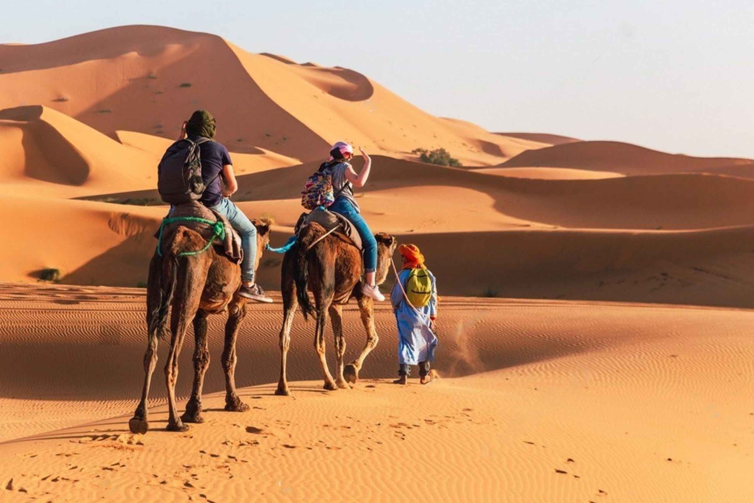 Desde Agadir: tour privado de 3 días por el desierto de Merzouga a Marrakech