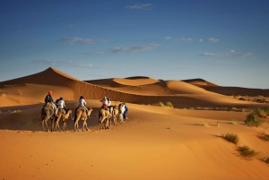 Depuis Agadir : visite privée de 4 jours à Marrakech via le désert de Merzouga