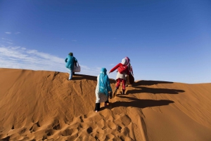Depuis Agadir : visite privée de 4 jours à Marrakech via le désert de Merzouga