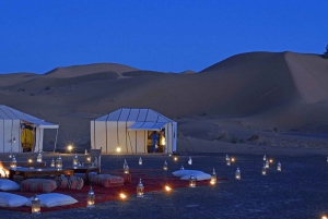 Depuis Agadir : visite privée de 4 jours à Marrakech via le désert de Merzouga