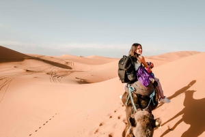 Depuis Agadir : visite privée de 4 jours à Marrakech via le désert de Merzouga