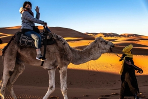 From Fes: 4-Day Trip to Marrakech via Merzouga with Lodging